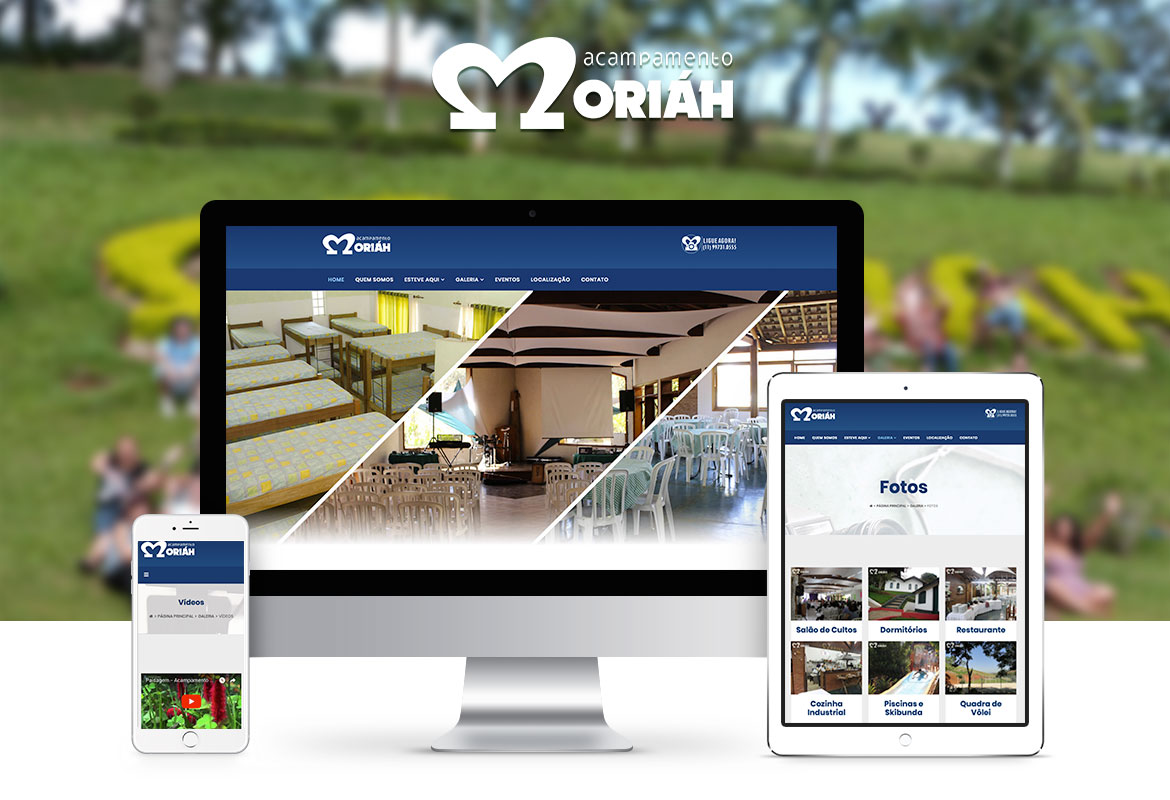 Site Acampamento Moriáh