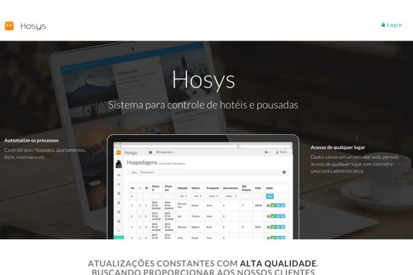 Sistema e Logo Hosys